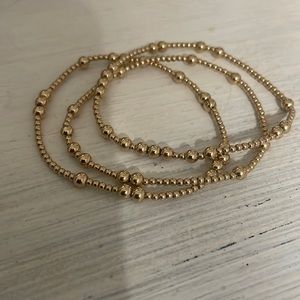 E Newton beaded bracelets